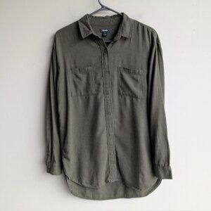 Roots Cotton Blend Men's Button Down Shirt